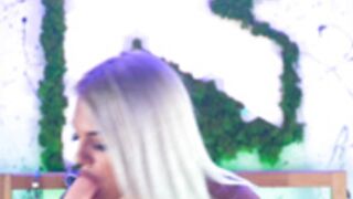 kittygy - spitty chest blowjob 4