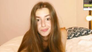 Coy_Amina sucking thumb and fingers naked on Day 321