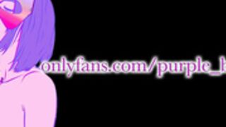 The Purple Bitch - Jinx first DP with two big cock