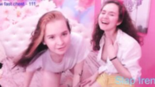 Irene_coy and ariel_blush water show