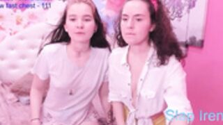 Irene_coy and ariel_blush water show