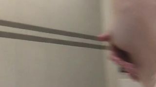 Lizabarbie Bathroom Dildoing
