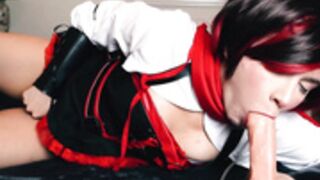 MollyMayhem Ruby Rose from RWBY finishes you off