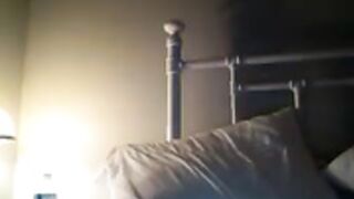 Lovehoneyx on her bed