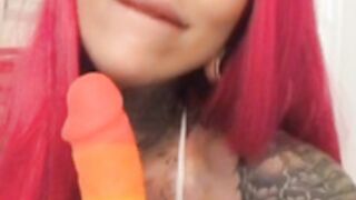 S@lem Sinner Ahegao Bikini Blowjob