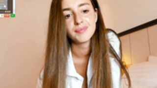 Coy_Amina in just an open shirt 1 on Day 329