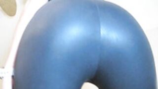 Babes showing off their shiny ass 2