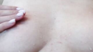 FancyVikki ice on nipples