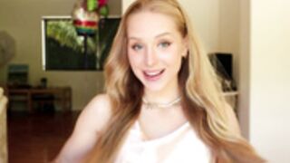 Caroline Zalog Warm Pie POV Video