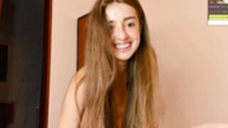 Coy_Amina naked flashing boobs (hand panties) Day 329