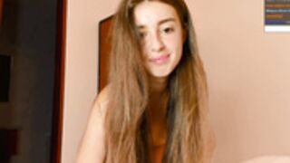 Coy_Amina naked flashing boobs (hand panties) Day 329