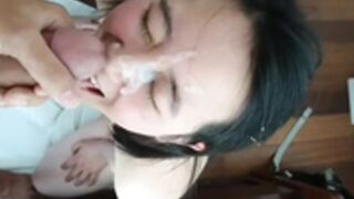 Cuming on my crush's face