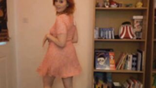 AutomicBlue trying on dresses