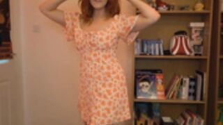 AutomicBlue trying on dresses