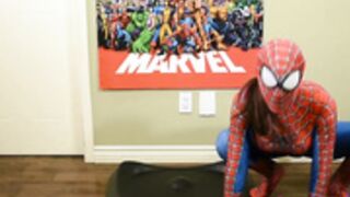 ImMeganLive - Spider-Man Suit Malfunction
