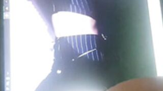 girl masturbating to momo