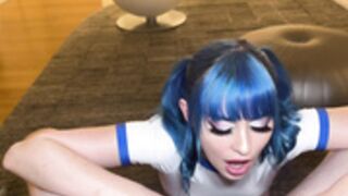 Jewelz Blu - Pigtail Cutie Facialized in Hotel POV
