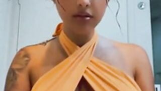 malu trevejo hard nips