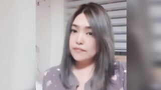 milf from south Korea masturbating
