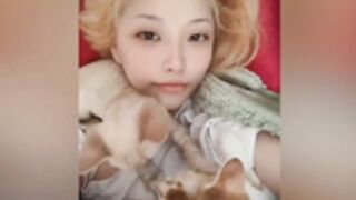 Chinese hot girl Nishilaohu selfies