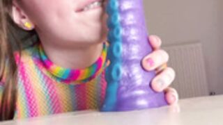 Belle Delphine - Alien Dildo Blowjob