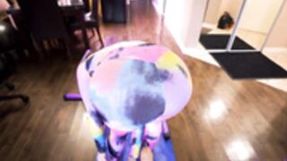 immeganlive- son helps mom stretch ends in assjob