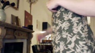 LizzyPeach removes dress shows titties