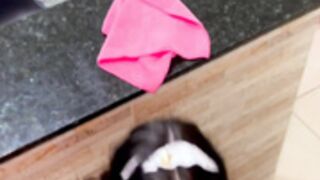 BrendaTrindade OF Maid Blowjob + Creampie (4K)