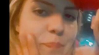 Grazi Mourao making out during carnaval