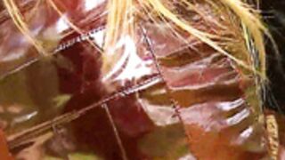 Hot Leather Babes - Katharina - Brown and Shiny