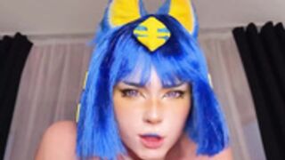 sweetiefox ankha cosplay