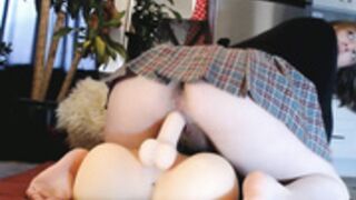 maeveminx / morganxu body replica dildo ride