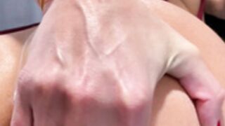 Rachel Starr - OF Maroon Bathing Suit POV Fuck