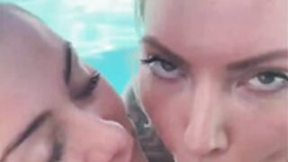 VikingBarbie & DakotaJames double blowjob
