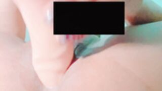 Creamy Pinay Girl Dildo Play