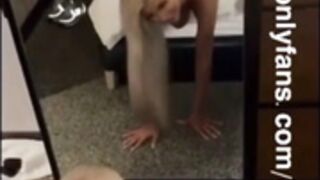 Mkbeellaa rides dick like a true cumslut