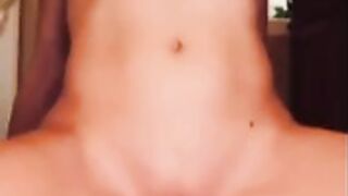 Cookiecolleen Ridding dildo on kitchen floor