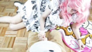 Lana Rain - Goth Loli Sucks And Rides Her Teddy