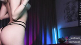 Kari 220620 1535 Lush-Striptease-PlaidSkirt