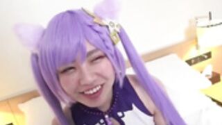 Cosplay keqing genshin