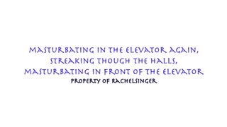 Rachel Singer Elevator