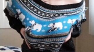 ValerieBardot Comfy Sweater Strip