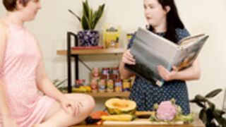 lesbian cooking joy