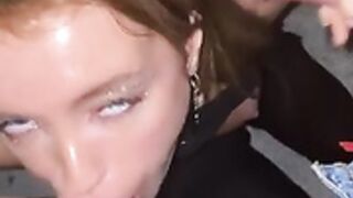 zoey-luna-bbybratzo double blowjob