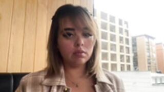 Alisoncraft teasing in bar