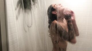 sexy shemale julia flowerava fucked in shower