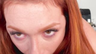 Lacey Laid Blue POV BJ and Fuck