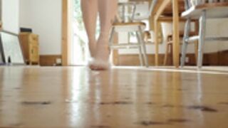 FLUFFY PLATFORM HIGH HEELS ASMR