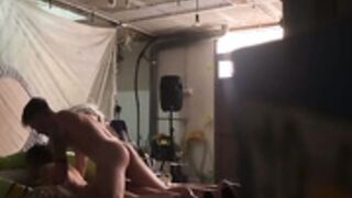 pareja amateur española se graba mientras folla