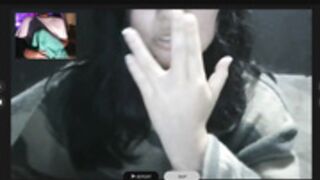 Horny Lolita teasing me on Chatroulette